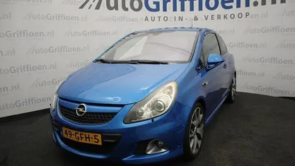 Blauw (metallic) Occasion 2008 Opel Corsa OPC Hatchback | € 4.790 (Super prijs)