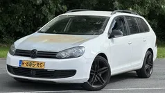 Wit Gebruikt 2011 VW Golf VI Highline Stationwagen | € 2.499 (Super prijs)