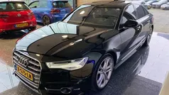 Zwart Gebruikt 2015 Audi A6 Ambition Sedan | € 43.950