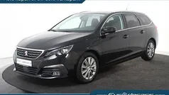 Zwart Gebruikt 2021 Peugeot 308 Allure Stationwagen | € 14.850 (Super prijs)