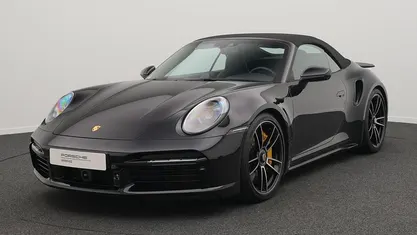 Zwart (metallic) Occasion 2021 Porsche 911 Turbo S Cabriolet Cabriolet | € 239.750 (Goede deal)