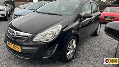 Zwart Gebruikt 2012 Opel Corsa Edition+ Hatchback | € 3.950 (Eerlijke prijs)