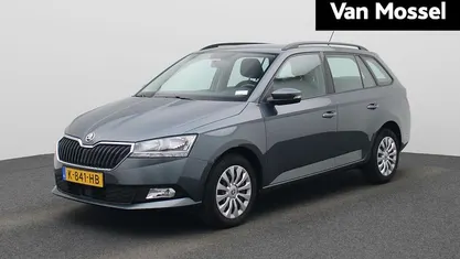 Grijs Occasion 2021 Skoda Fabia Ambition Stationwagen | € 12.900 (Eerlijke prijs)