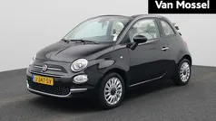 Zwart Gebruikt 2020 Fiat 500C Lounge Cabriolet | € 12.400 (Eerlijke prijs)