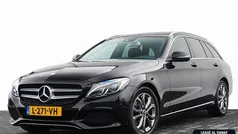 Zwart Gebruikt 2017 Mercedes C180 Avantgarde Stationwagen | € 19.850 (Eerlijke prijs)