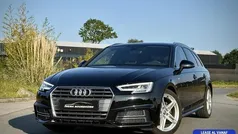 Zwart Gebruikt 2018 Audi A4 S-Line Stationwagen | € 17.950 (Goede deal)