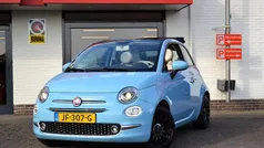 Blauw Gebruikt 2016 Fiat 500C Lounge Cabriolet | € 10.950 (Eerlijke prijs)
