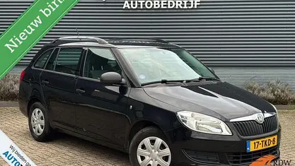 Zwart Occasion 2012 Skoda Fabia Active Stationwagen | € 2.999 (Eerlijke prijs)