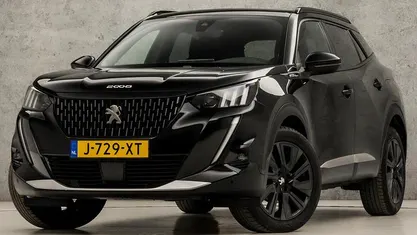 Zwart Gebruikt 2020 Peugeot 2008 GT-line SUV | € 16.445 (Eerlijke prijs)