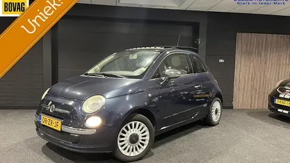 Occasion Fiat 500 Lounge 69 PK (50 kW) 2008 Blauw Hatchback