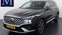 Zwart Gebruikt 2021 Hyundai Santa Fe Premium SUV | € 34.440 (Eerlijke prijs)