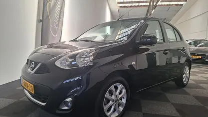 Occasion Nissan Micra Acenta 98 PK (72 kW) 2014 Blauw Hatchback
