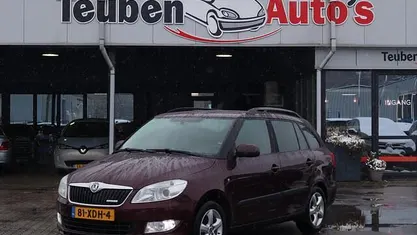 Occasion Skoda Fabia Business Line 75 PK (55 kW) 2012 Rood Stationwagen