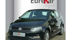 Zwart Gebruikt 2016 VW Polo Comfortline Sedan | € 9.490 (Eerlijke prijs)