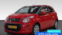 Rood Gebruikt 2019 Citroën C1 Feel Hatchback | € 9.375 (Eerlijke prijs)