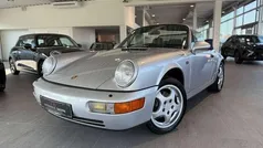 Zilver Gebruikt 1990 Porsche 911 Carrera 4 Cabriolet Cabriolet | € 74.995