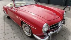 Rood Gebruikt 1956 Mercedes 190 | € 199.500