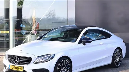 Occasion Mercedes C300 Prestige 245 PK (180 kW) 2017 Wit Coupé