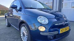 Blauw Gebruikt 2014 Fiat 500 Lounge Cabriolet | € 5.795 (Eerlijke prijs)