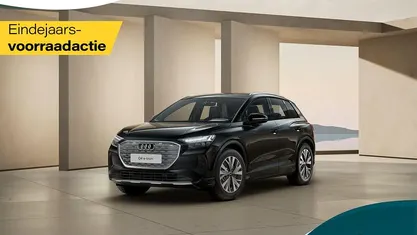 Zwart Nieuw 2025 Audi Q4 e-tron Basis SUV | € 49.900 (Eerlijke prijs)
