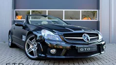 Zwart, metallic lak Gebruikt 2008 Mercedes SL63 AMG AMG Cabriolet | € 72.950 (Eerlijke prijs)