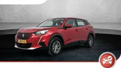 Rood Gebruikt 2021 Peugeot e-2008 Active SUV | € 17.400 (Eerlijke prijs)