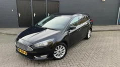 Zwart Gebruikt 2016 Ford Focus Titanium Stationwagen | € 5.499 (Goede deal)
