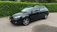 Zwart Gebruikt 2010 VW Golf VI Highline Stationwagen | € 5.450 (Eerlijke prijs)