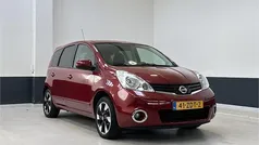 Rood Gebruikt 2012 Nissan Note Tekna MPV | € 6.449 (Eerlijke prijs)