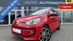 Rood Gebruikt 2015 VW up! high up! Hatchback | € 8.495 (Eerlijke prijs)