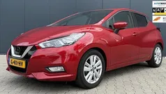 Rood Gebruikt 2019 Nissan Micra N-Connecta Hatchback | € 9.995 (Eerlijke prijs)