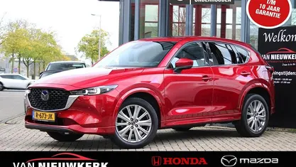 Soul red chrysthal (rood metallic) Occasion 2022 Mazda CX-5 Signature SUV | € 34.800 (Eerlijke prijs)