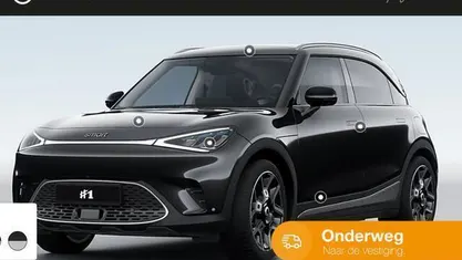 Zwart Nieuw 2025 Smart #1 Edition #1 SUV | € 36.850 (Eerlijke prijs)