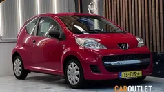 Rood Gebruikt 2009 Peugeot 107 Hatchback | € 2.490 (Eerlijke prijs)