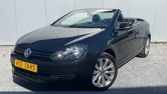 Zwart, metallic lak Gebruikt 2012 VW Golf Cabriolet Exclusive Cabriolet | € 10.995 (Eerlijke prijs)