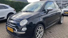 Zwart, metallic lak Gebruikt 2008 Fiat 500 Lounge Hatchback | € 3.449 (Eerlijke prijs)
