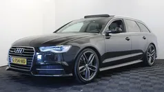 Zwart Gebruikt 2015 Audi A6 S-Line Stationwagen | € 21.999 (Eerlijke prijs)