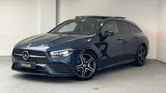 Blauw Gebruikt 2021 Mercedes CLA200 Shooting Brake AMG line Stationwagen | € 29.400 (Goede deal)