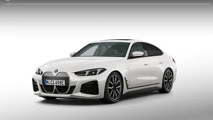 Nieuw BMW i4 M Sport 250 kW (340 PK) 2025 Mineralweiss metallic (wit metallic) Sedan