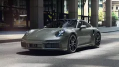 Aventuringroen metallic Gebruikt 2022 Porsche 911 Turbo S Coupé | € 249.900 (Eerlijke prijs)