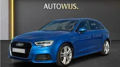 Blauw Gebruikt 2018 Audi A3 Sportback S-Line Hatchback | € 15.895 (Eerlijke prijs)