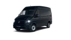 Zwart Nieuw 2024 VW Crafter Trendline Van | € 41.840 (Eerlijke prijs)