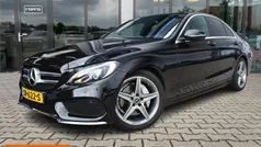 Zwart Gebruikt 2018 Mercedes C180 AMG Sedan | € 20.900 (Goede deal)