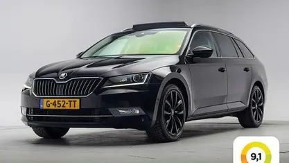 Occasion Skoda Superb Business Line 150 PK (110 kW) 2019 Zwart Stationwagen