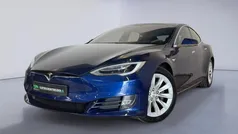 Blauw, metallic lak Gebruikt 2019 Tesla Model S Long Range Sedan | € 39.944 (Eerlijke prijs)