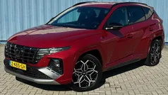 Rood Gebruikt 2024 Hyundai Tucson N Line SUV | € 38.345 (Eerlijke prijs)