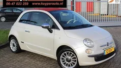 Wit, metallic lak Gebruikt 2012 Fiat 500C Lounge Cabriolet | € 7.200 (Eerlijke prijs)
