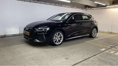 Zwart Gebruikt 2025 Audi A3 Sportback S-Line Hatchback | € 37.949 (Super prijs)