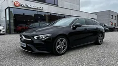Zwart Gebruikt 2021 Mercedes CLA200 Shooting Brake AMG line Stationwagen | € 28.999 (Eerlijke prijs)