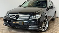 Zwart, metallic lak Gebruikt 2012 Mercedes C200 Avantgarde Stationwagen | € 9.999 (Goede deal)